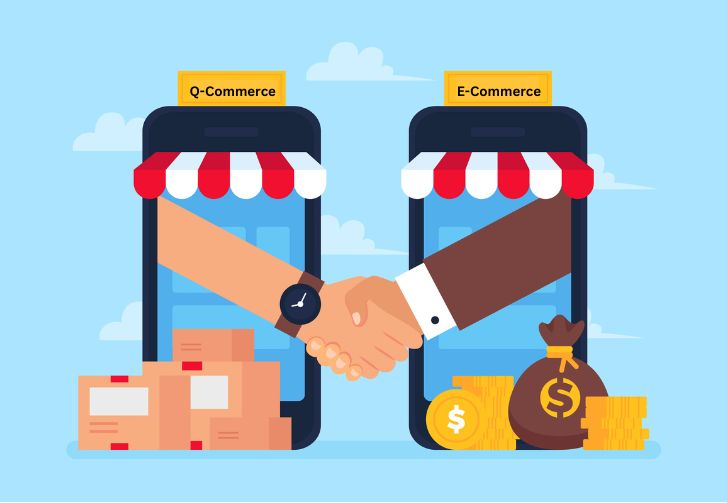 Q-Commerce vs E-Commerce What's the Difference and What is it